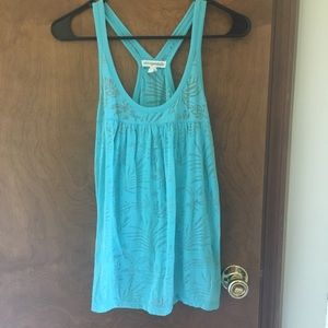 Blue tank top